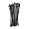 South Main Hardware Cable Tie, 15 in L, 4.3 in Max Bundle Dia., Black, 120 lb Strength, 100 PK 222020 - alternate 1